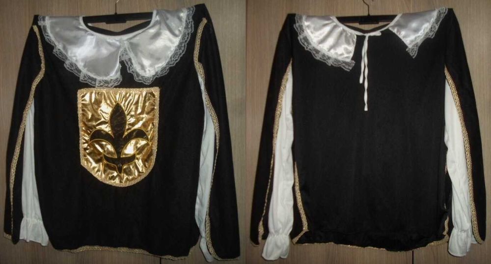 карнавальный Зебра Мушкетер Пират Викинг размер M/L/XL