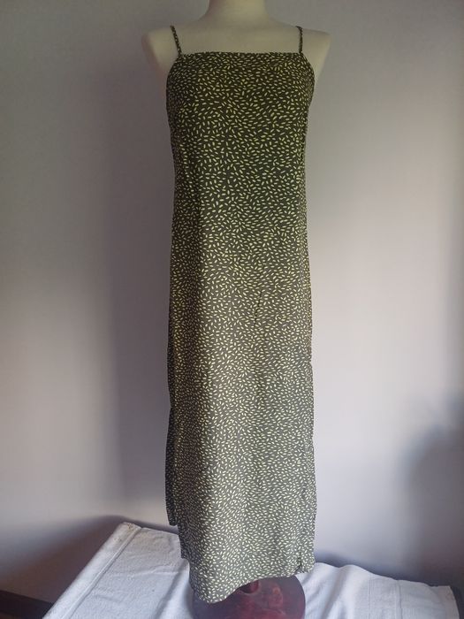 Vestido comprido verde Parfois