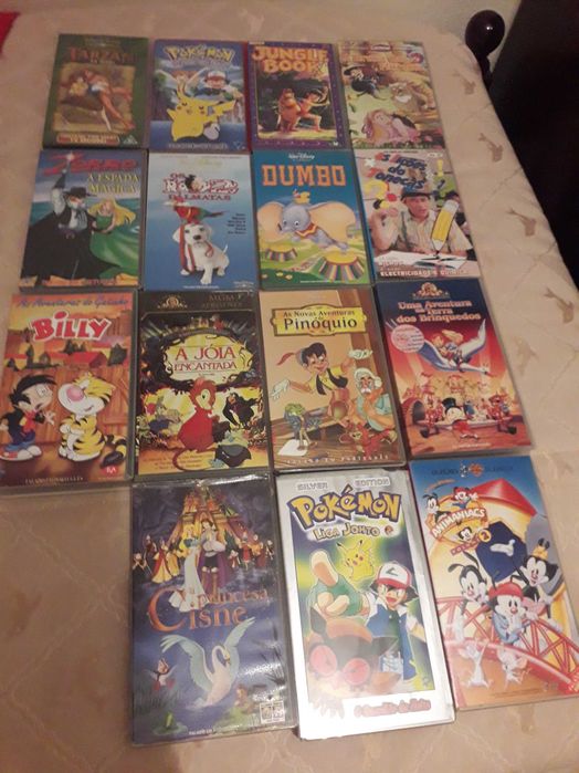 Filmes em vhs (cassetes)