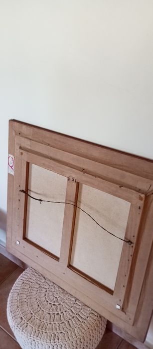 Quadro com pintura a óleo