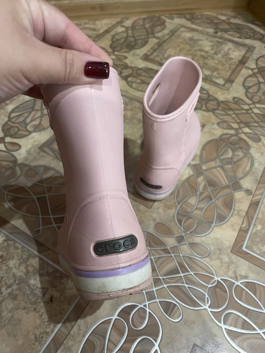 резинові дитячі чобітки