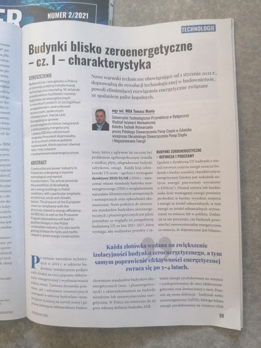 Inżynier budownictwa 2021, kwartalnik