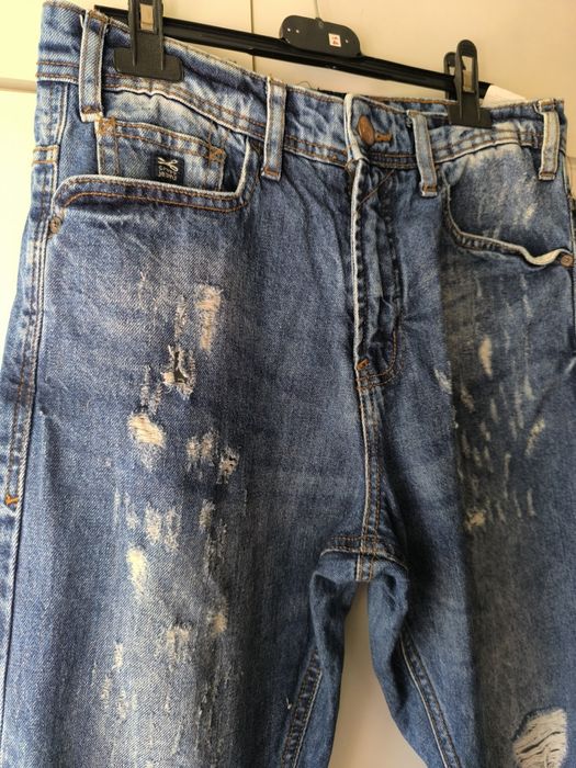 Spodnie dżinsowe męskie Cropp