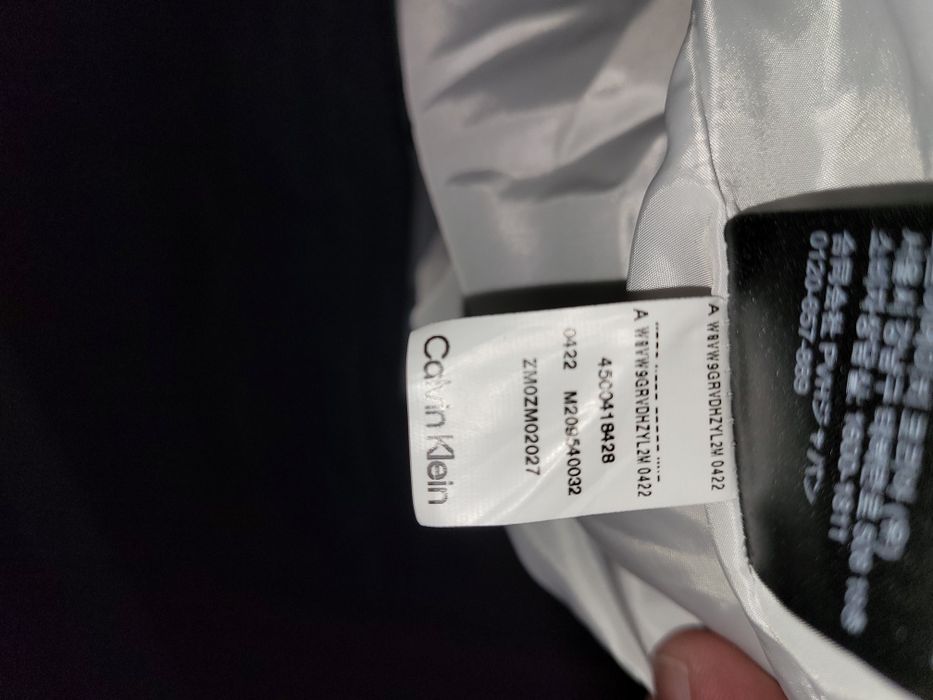 kurtka puchowa puch kaczy Calvin klein oryginał