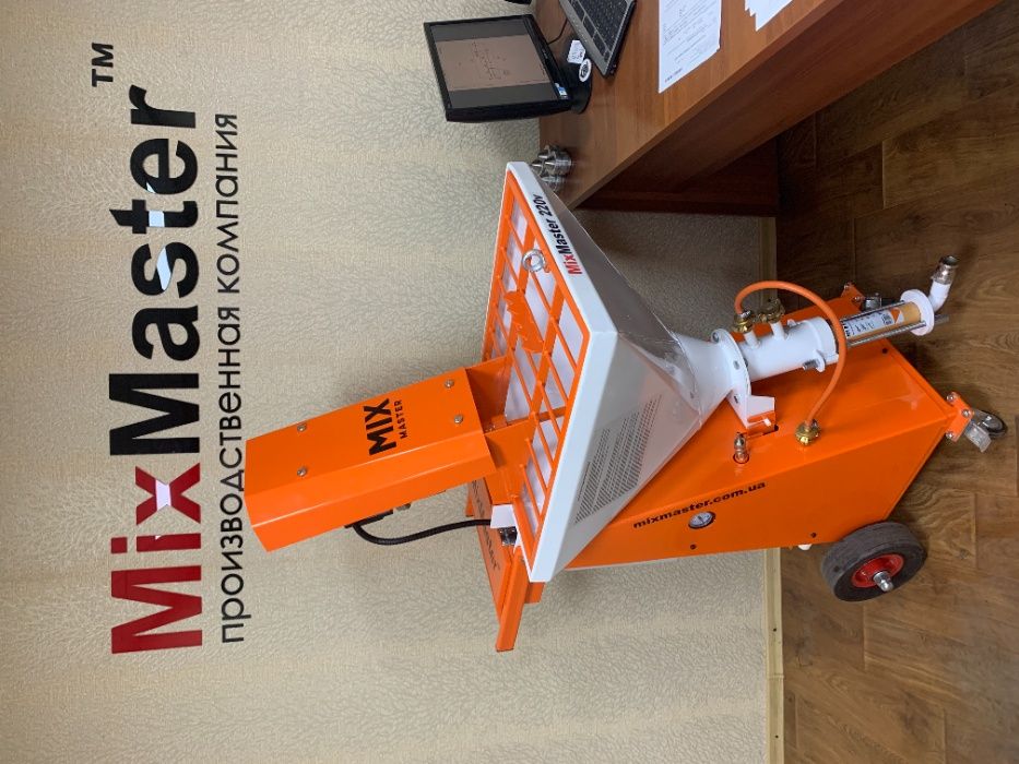 Производство штукатурных станций MixMaster MM220V, MM220/380V