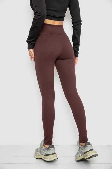 Базові легінси у рубчик 7172 лосіни норма і батал штани