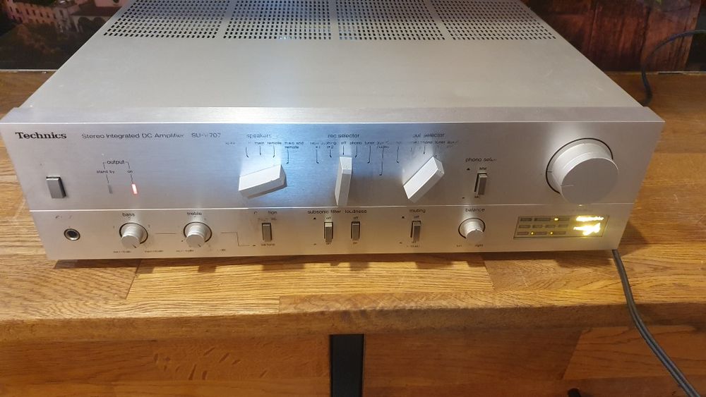 Wzmacniacz technics su-v707