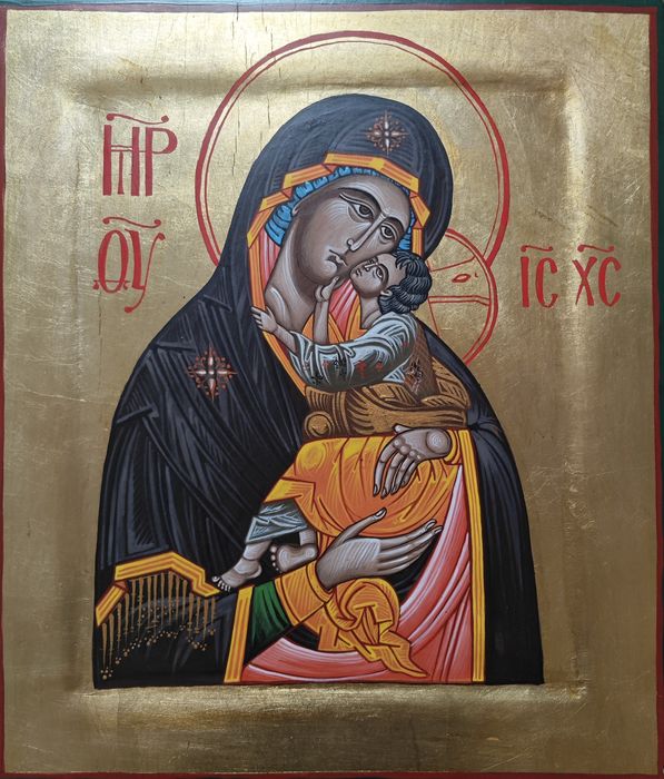 Ikona Matki Bożej 350x300x35