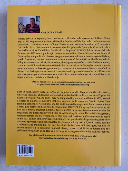 Dicionário de Gestão Português e Inglês