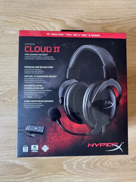 Auscultadores Gaming HyperX Cloud II