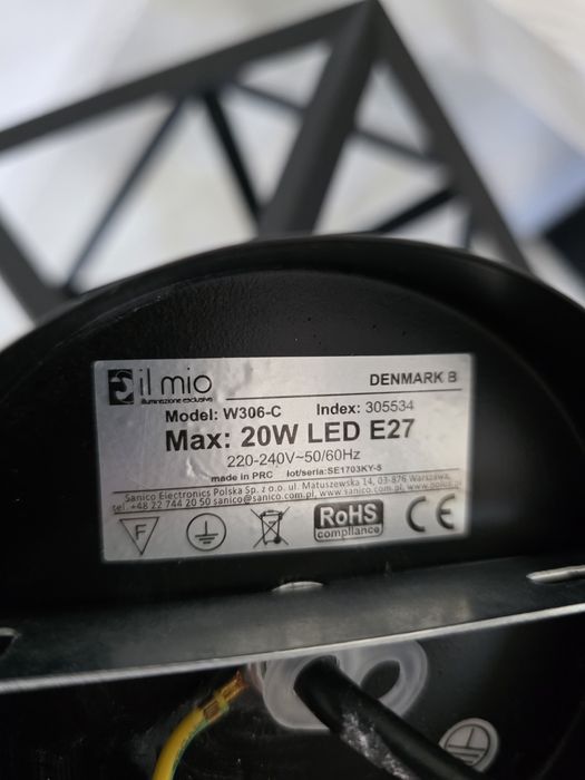 Lampa wisząca  loft industrial