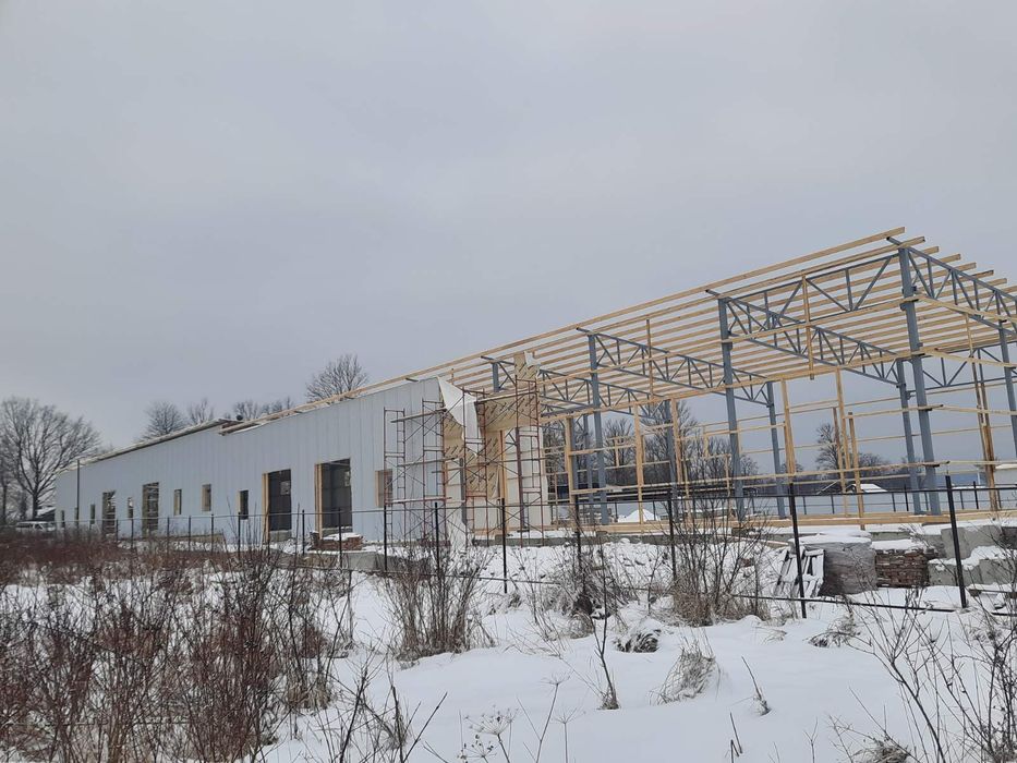 Металоконструкції,ангари,ферми.