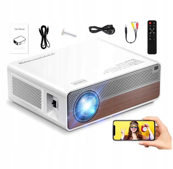 Rzutnik Projektor Zenwire Full HD 4K 9200lm
