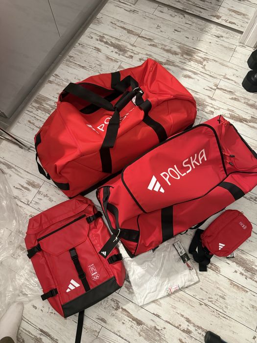 Torba Team PL reprezentacji polski na kolkach walizka duffle bag