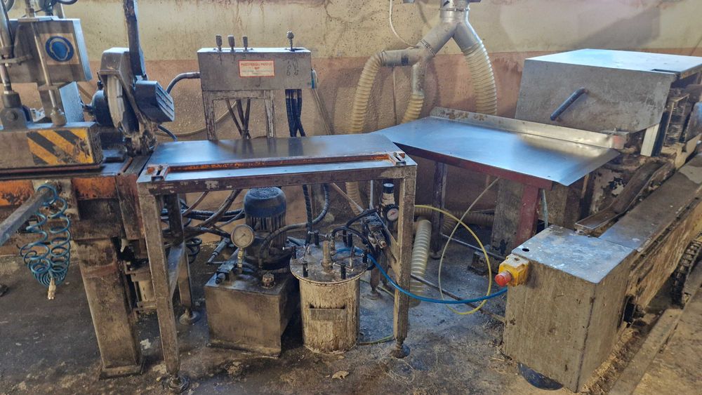 Czopiarka Goma z prasą Famad