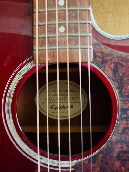 Guitarra Epiphone ej-200 coupe