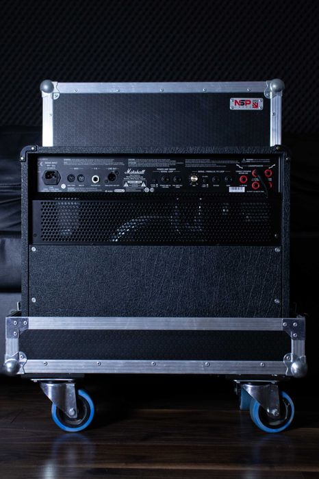 Marshall JVM215C 2-Channel 50-Watt 1x12" + NSP Cases (UK) + Footswitch