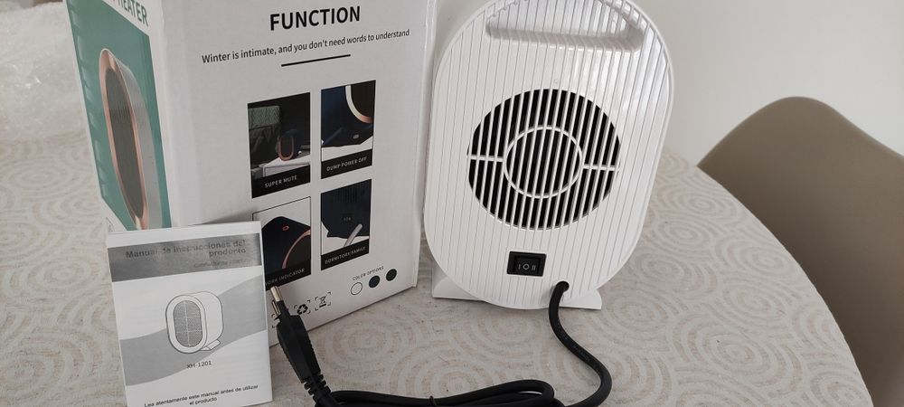 Aquecedor cerâmico 1200w