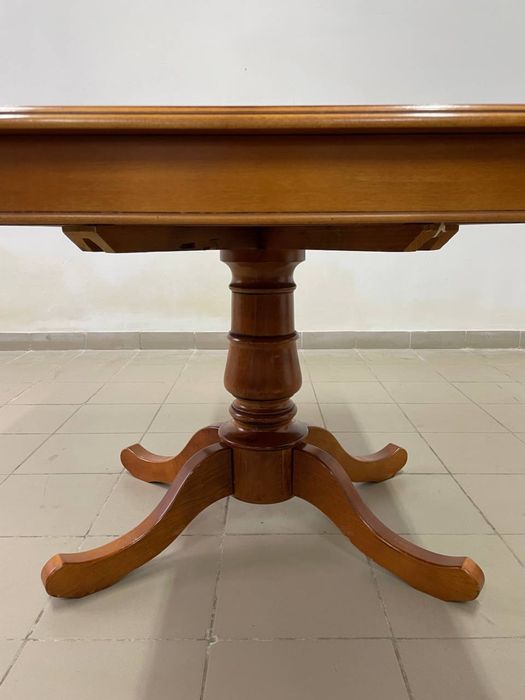 Стіл розкладний обідній дерево стол 2347 стільці стулья 2346