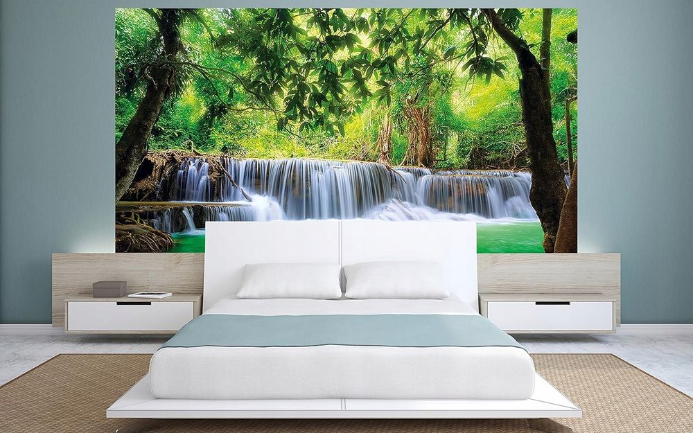 Great Art Fototapeta natura wodospad 210 x 140 cm