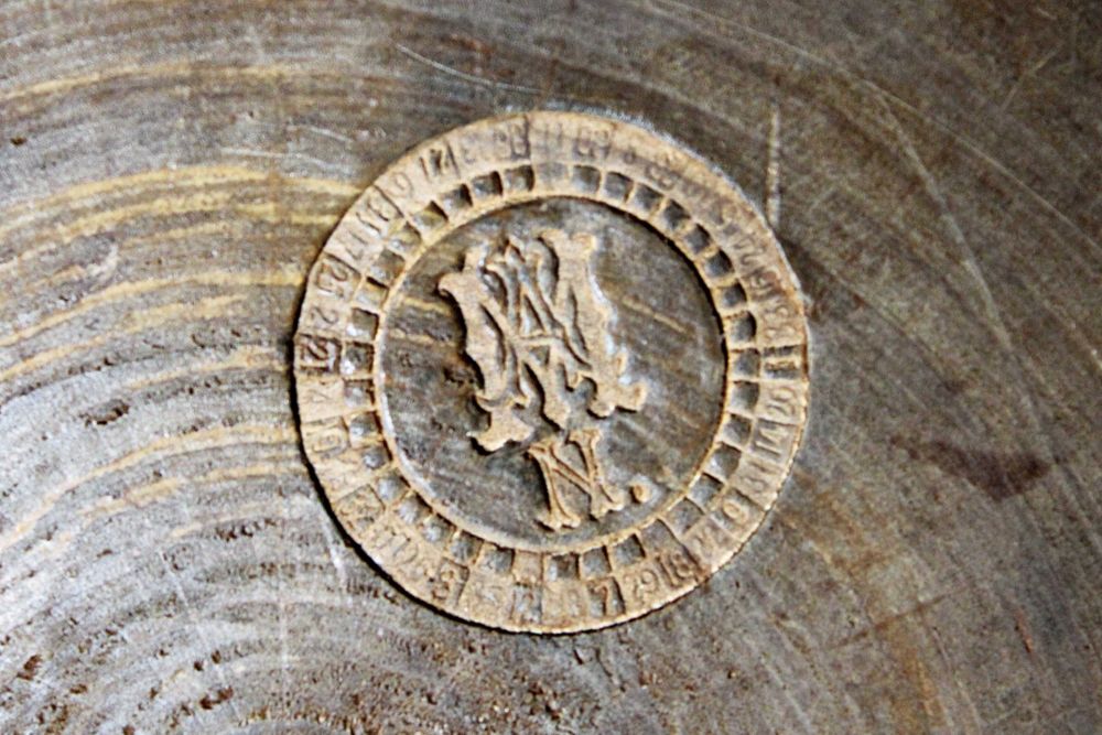 Stara drewniana ruletka, antyk