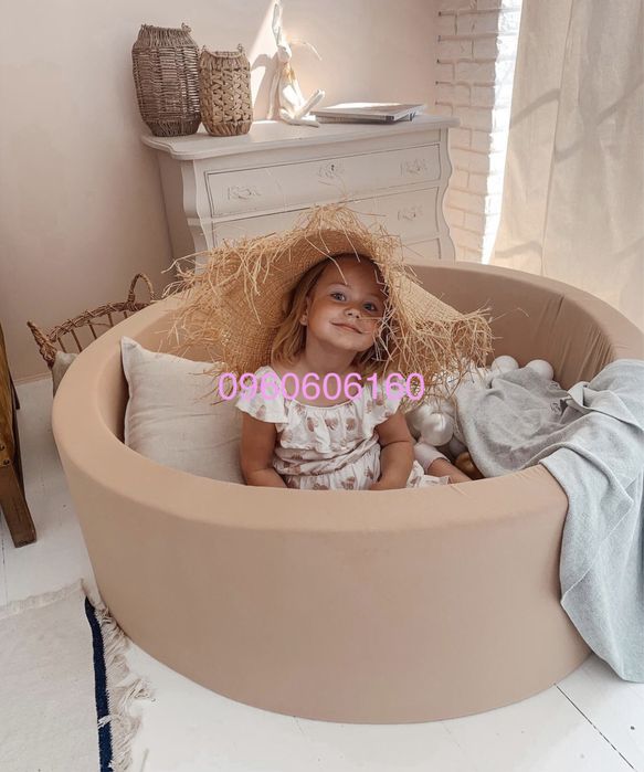 Дитячий сухий басейн з кульками ,сухой бассейн . Манеж