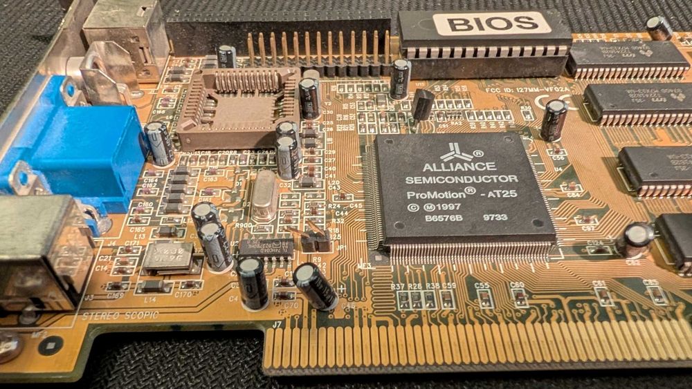 Karta graficzna 3DFX Voodoo Rush 6mb RAM, Retro PC