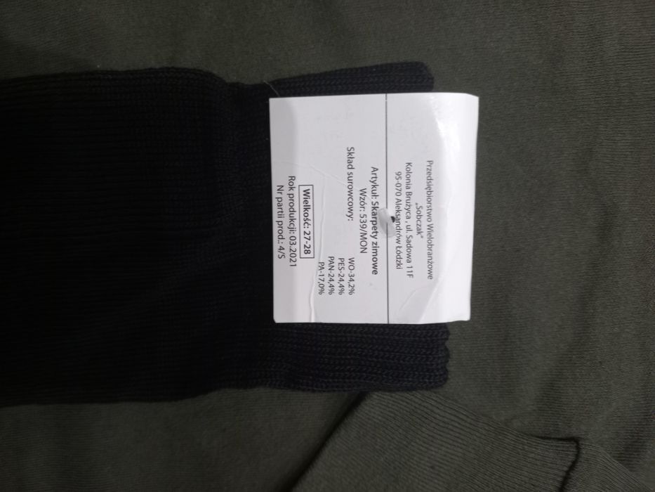 Koszulka I skarpety zimowe  zestaw