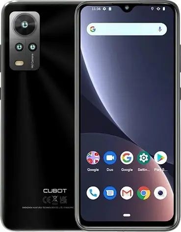 Смартфон Cubot Note 30 4/64 Gb green, 6.517", Helio P35, 3G, 4GLTE