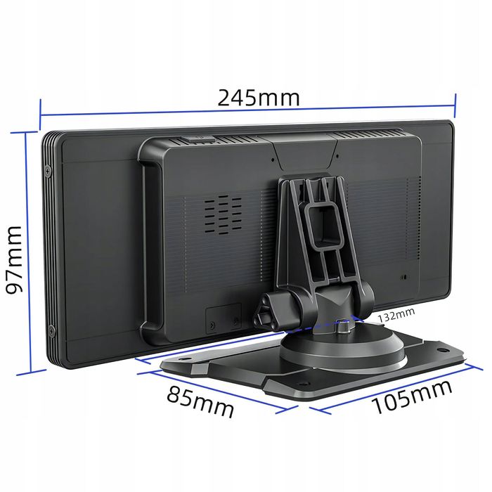 Radio Samochodowe Bluetooth Android Auto CarPlay 9,3" USB sd aux