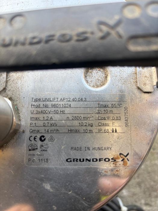 Pompa do wody/cieczy Grundfos