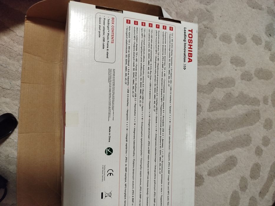 ПРОДАМ електронну фоторамку TOSHIBA