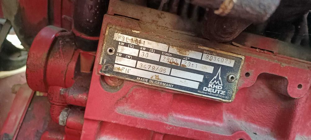 Kompresor spalinowy Ecoair F42 silnik Deutz F3L1011 30kw irmerelz 9674