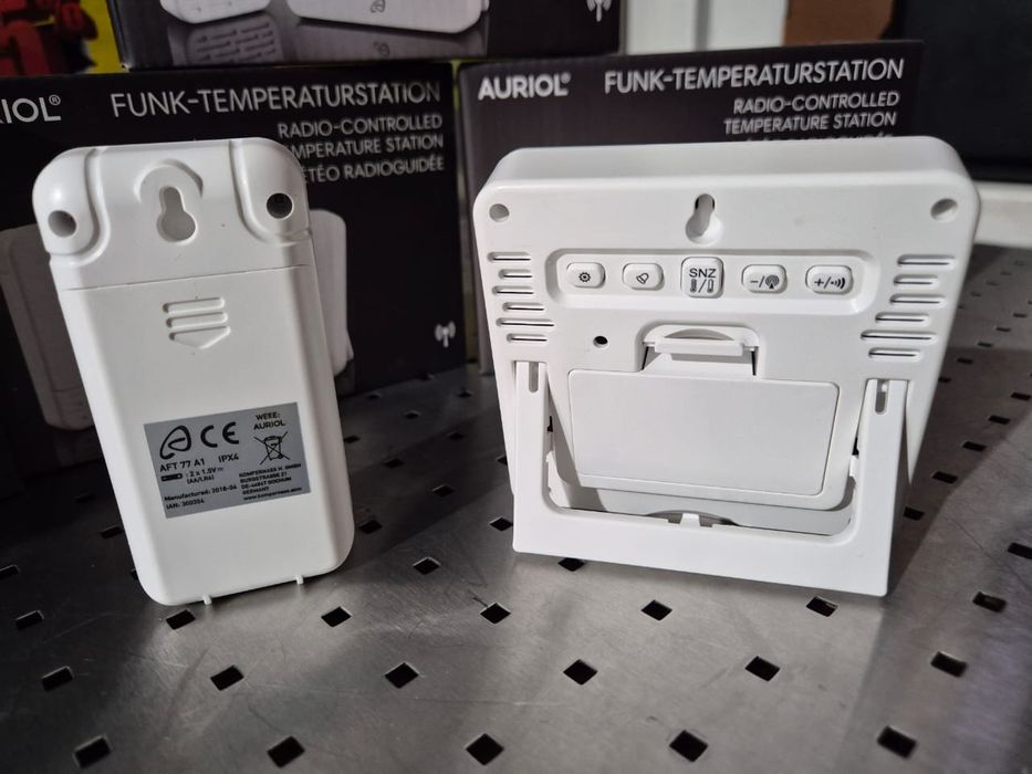 Бездротова метеостанція годинник Auriol