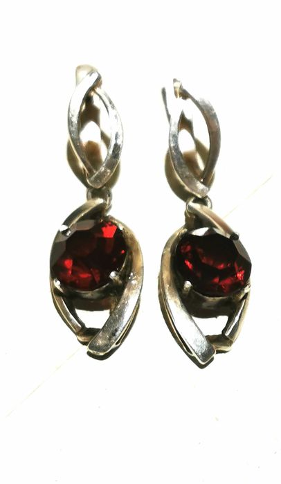 Серьги серебро СССР