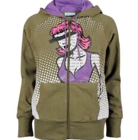 Damska Bluza z Kapturem Reebok ES PR Cargo Green NOWA