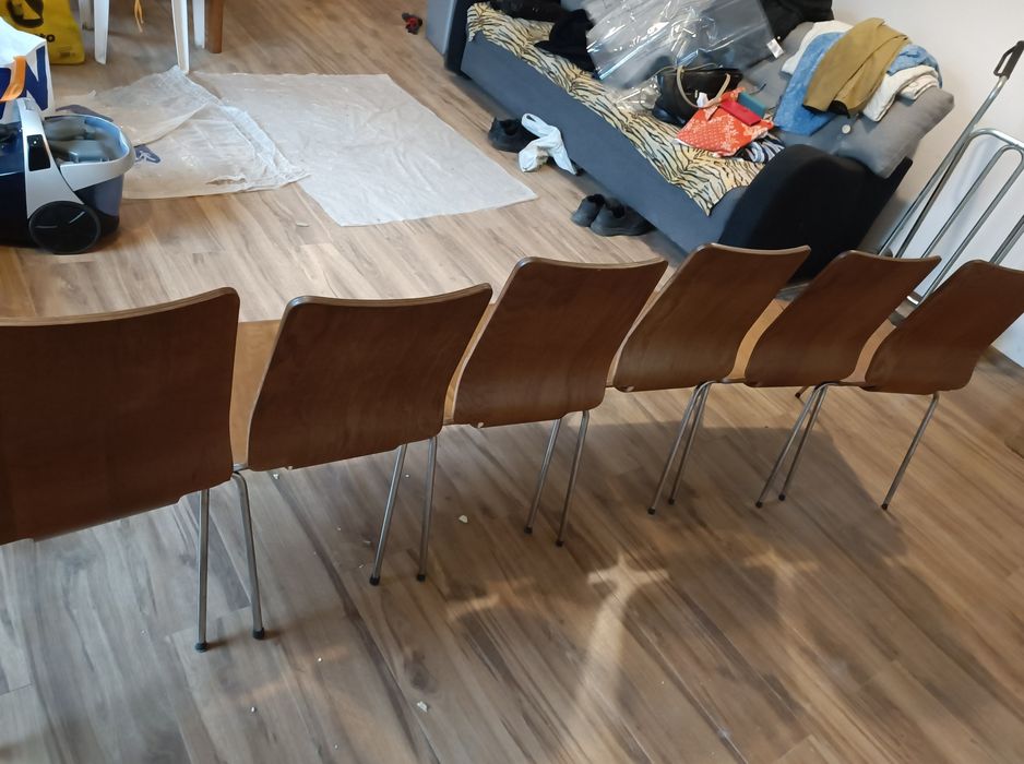 Krzesła Gilbert IKEA 6 sztuk używane