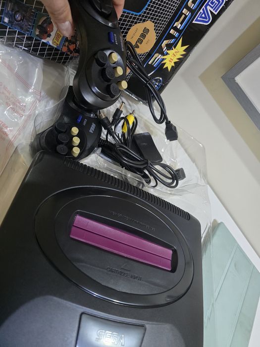 Sega mega drive 2 em caixa