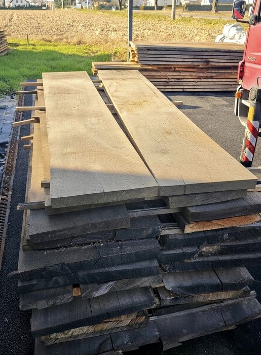Deski dębowe 5cm po suszarni 320cm