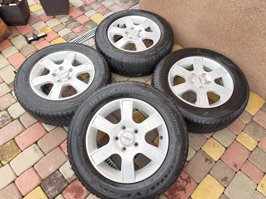 Тітанові діски Dezen-n 5*112 R15 -Audi-Scoda-VW-Seat