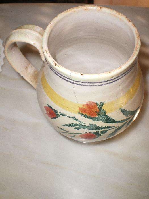 Jarro de faiança - início do séc. XX