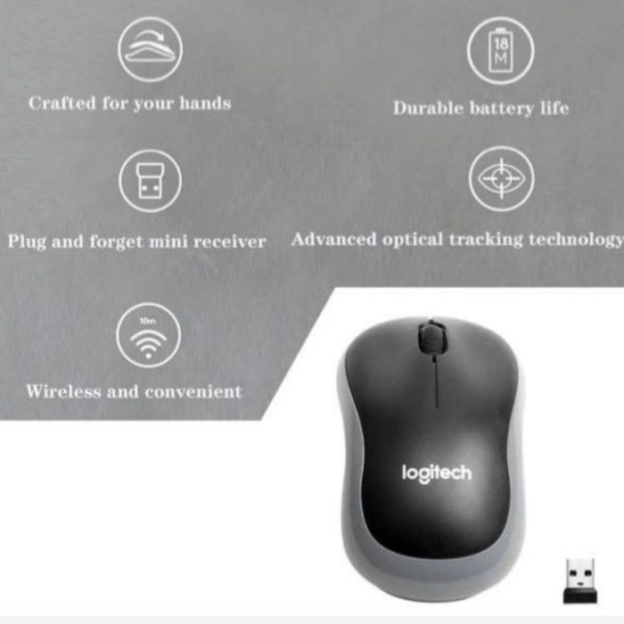 Мишка бездротова Logitech M 185