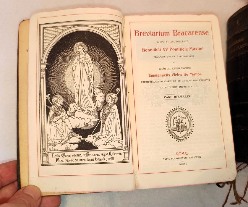 Breviarium Bracarense Conjunto Completo Edições de 1920-1922