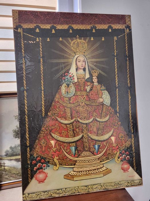 Antyczna Ikona Virgen de Cocharcas  unikatowe dzieło sztuki religijnej