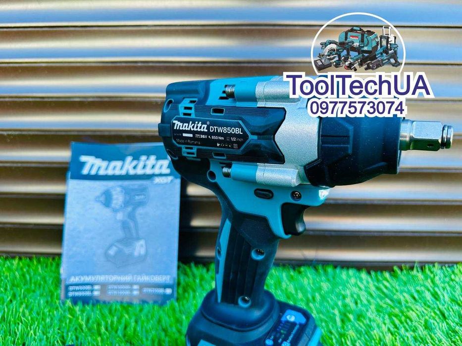 Безщітковий Ударний Акумуляторний Makita DTW850 BL З регулятором 36В