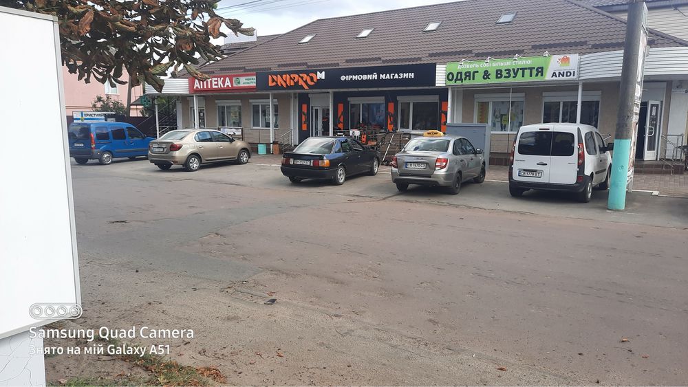 Здам в оренду магазин 261 м/кв  вул.Вокзальна 50