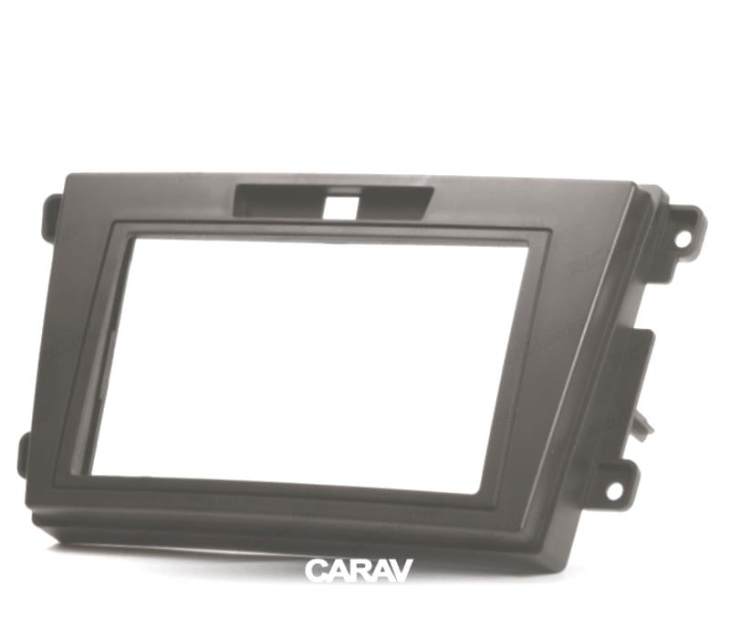 MOLDURA ADAPTADOR PRETO PARA RADIO 2-DIN PARA MAZDA CX-7 06-12