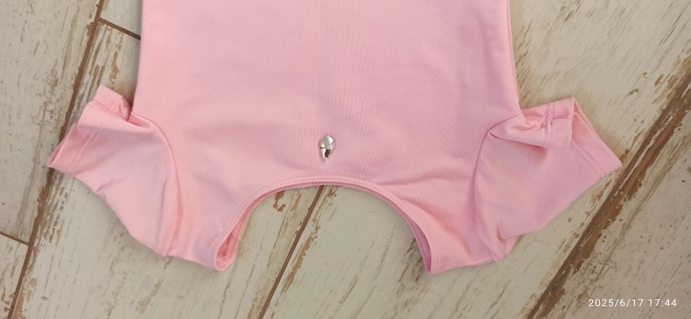 Body różowe baletowe akrobatyczne 128 Arabesque bdb