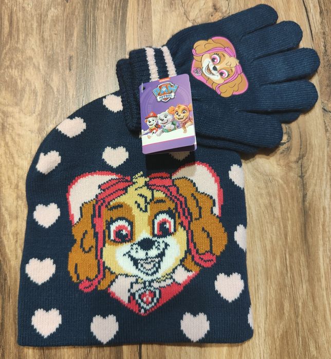 Komplet dla dziewczynki Psi Patrol Sky Granatowy