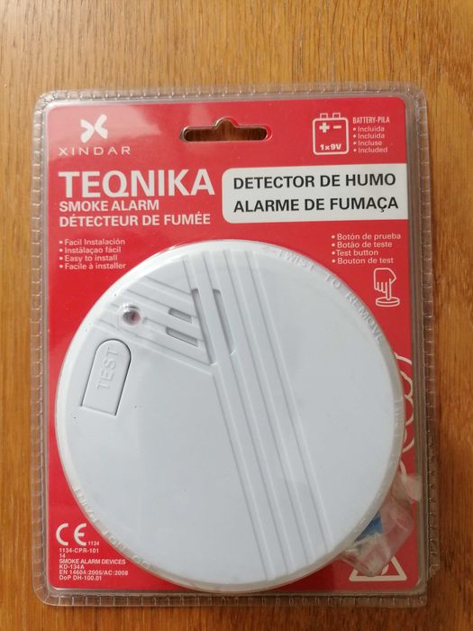 5 Detectores de fumo - NOVOS